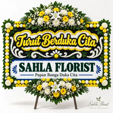 Papan Bunga Duka Bojongsari