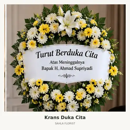 Krans Bunga Duka Bojongsari